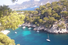 calanques de port pin port miou