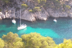 calanques de port pin port miou